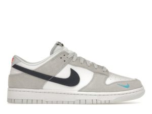 SB Dunk 'Football Grey Midnight Navy’