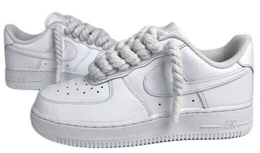Air Force Rope Laces 'White'
