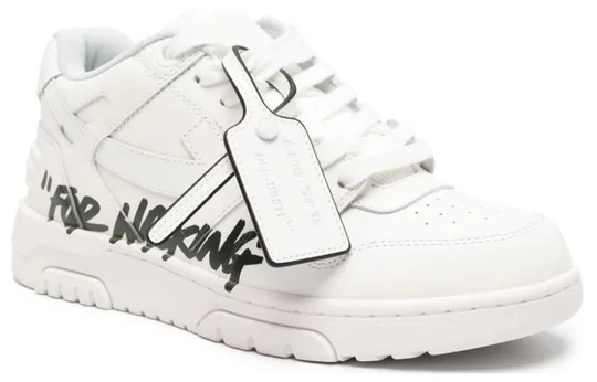 Off-White Out Of Office "For Walking White Black''