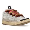 Lanvin Leather Curb White Ivory