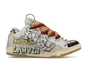 Lanvin Curb Sneaker Graffiti