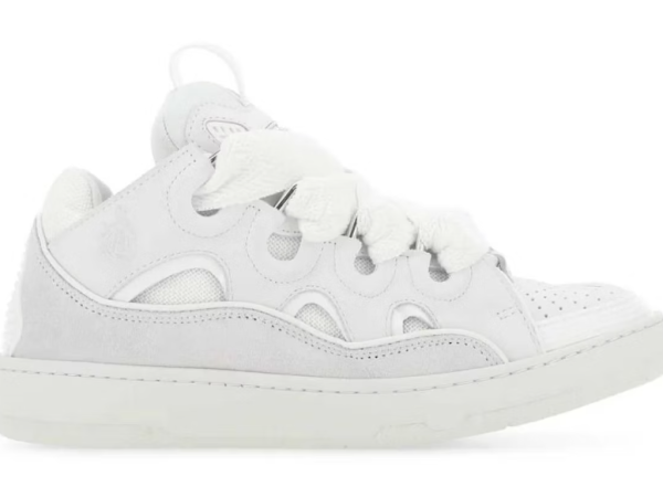 Lanvin Curb Sneaker White
