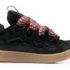 Lanvin Leather Curb Black Gum