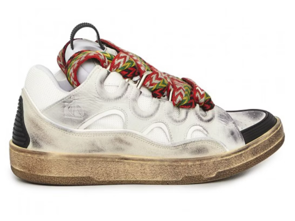 Lanvin Curb Sneaker Vintage White