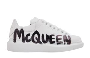 Alexander McQueen "Graffiti White Black"