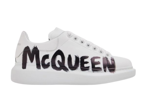 Alexander McQueen "Graffiti White Black"