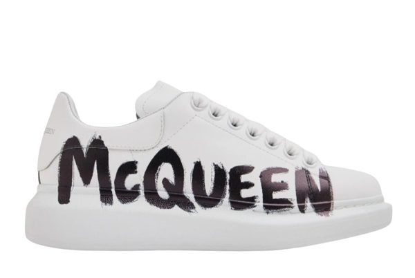 Alexander McQueen "Graffiti White Black"