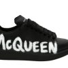 Alexander McQueen "Graffiti Black White"