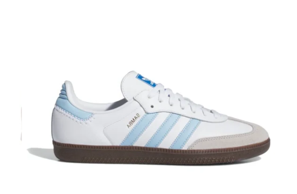 Adidas Samba OG "Cloud White Light Blue"