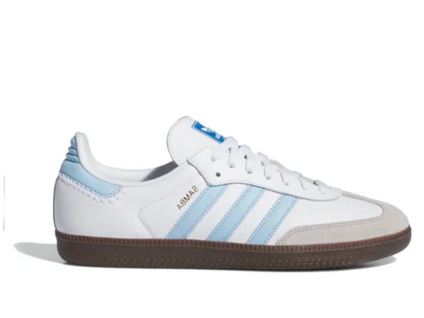 Adidas Samba OG "Cloud White Light Blue"