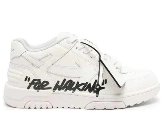 Off-White Out Of Office "For Walking White Black''