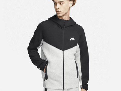 sportswear-tech-fleece-windrunner-sudadera-con-capucha-con-cremallera-completa-4Kdfjb-5.png Nike Tech Sportswear Black Gray (New)