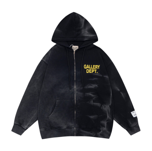 Gallery Dept. Vintage Tie-Dye Full Zip Hoodie
