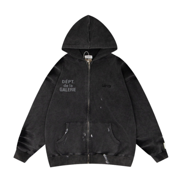 Gallery Dept. x Lanvin Zip Up Hoodie