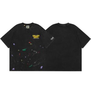 Gallery Dept. Black Painted T-Shirt