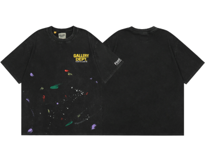 Gallery Dept. Black Painted T-Shirt
