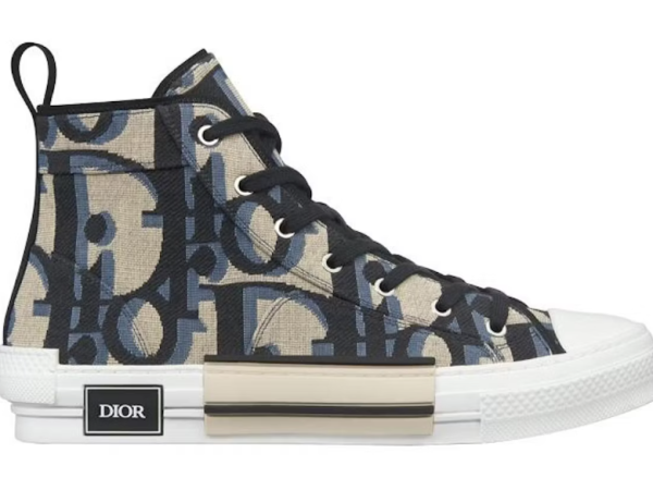 Dior B23 High Top 'Maxi Dior Oblique Beige Black'