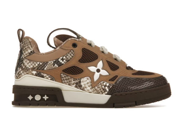 Louis Vuitton Skate 'Brown Snakeskin'