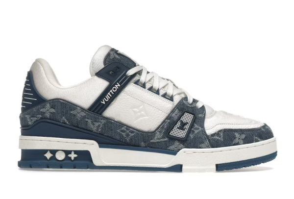 Louis Vuitton Trainer 'Monogram Denim White Blue'