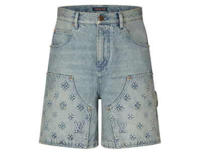 Louis Vuitton Denim Carpenter Shorts
