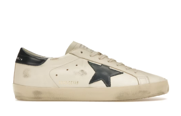 Golden Goose Super-Star "Beige Night Blue"