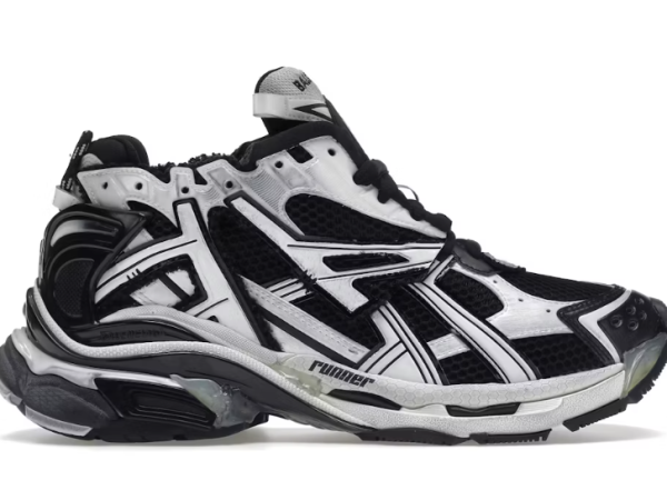 Balenciaga Runner White Black White