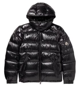 Moncler Maya Quilted Shell Hooded Down Jacket