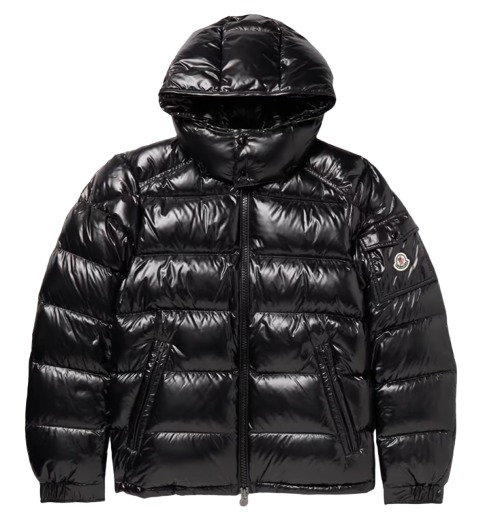 Moncler Maya Quilted Shell Hooded Down Jacket