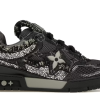 Louis Vuitton Skate "Black Swarovski Monogran"