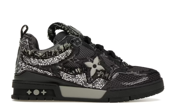 Louis Vuitton Skate "Black Swarovski Monogran"