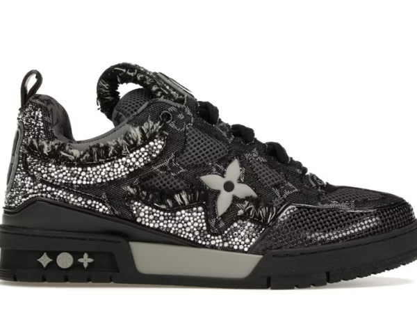 Louis Vuitton Skate "Black Swarovski Monogran"