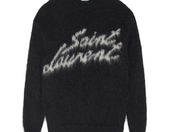 Saint Laurent 90S Sweater In Mohair