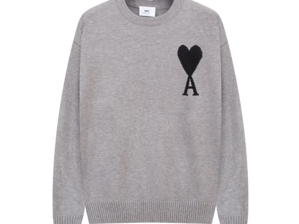 Ami de Coeur Grey Crewneck Jumper