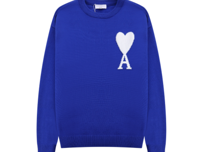 Ami de Coeur Blue Crewneck Jumper