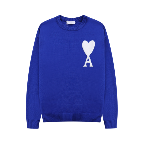Ami de Coeur Blue Crewneck Jumper