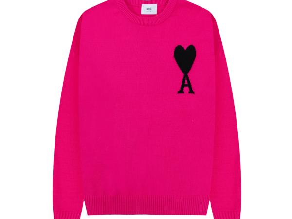 Ami de Coeur Pink Crewneck Jumper