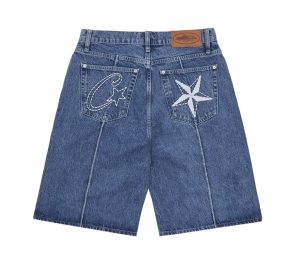 Corteiz C-Star Denim Jorts