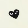 Comme des Garcons PLAY Play Big Black Heart Zip Up Hoodie