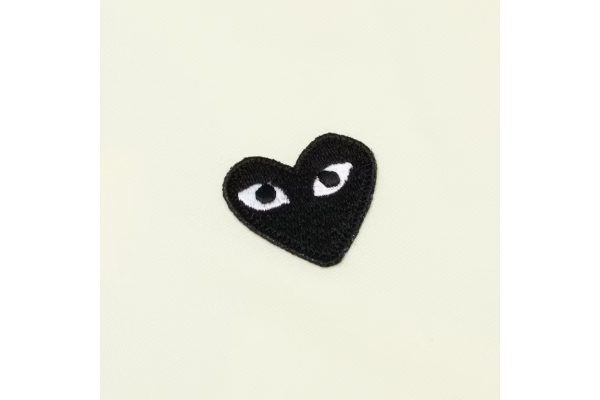 Comme des Garcons PLAY Play Big Black Heart Zip Up Hoodie