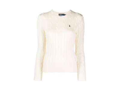 Polo Ralph Lauren Cable-Knit Cotton Crewneck Sweater