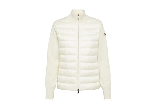 Moncler Cardigan White