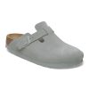 Birkenstock Boston Suede "Pure Sage"