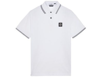Stone-Island-2SC18-Polo-Shirt-White (1) Polo Stone Island