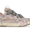 LANVIN CURB LEATHER GALLERY DEPT. PALE PINK MULTI