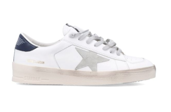 Golden Goose Stardan "White Ice Gray Blue Navy"
