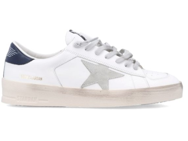 Golden Goose Stardan "White Ice Gray Blue Navy"