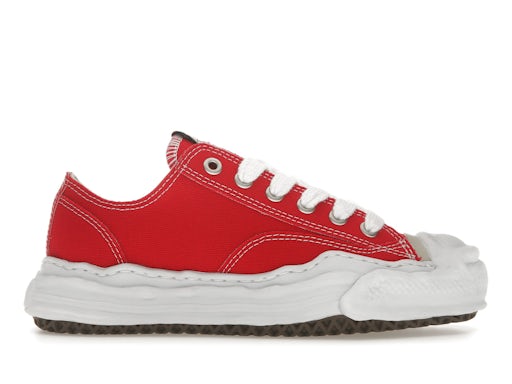 Maison Mihara Yasuhiro Hank OG Sole Canvas Low  "Red"