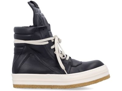Rick-Owens-Creep-Geobasket-High-Black-Milk Rick Owens Creep Geobasket High "Black Milk"
