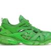 Balenciaga Track.2 "Clear Sole Fluo Green"