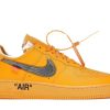 Nike Air Force 1 Low Off-White ICA "University in Gold"